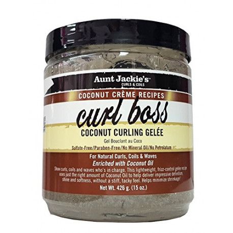 Aunt Jackie's Coconut Creme Recipes Curl Boss Coconut Curling Gèlee 