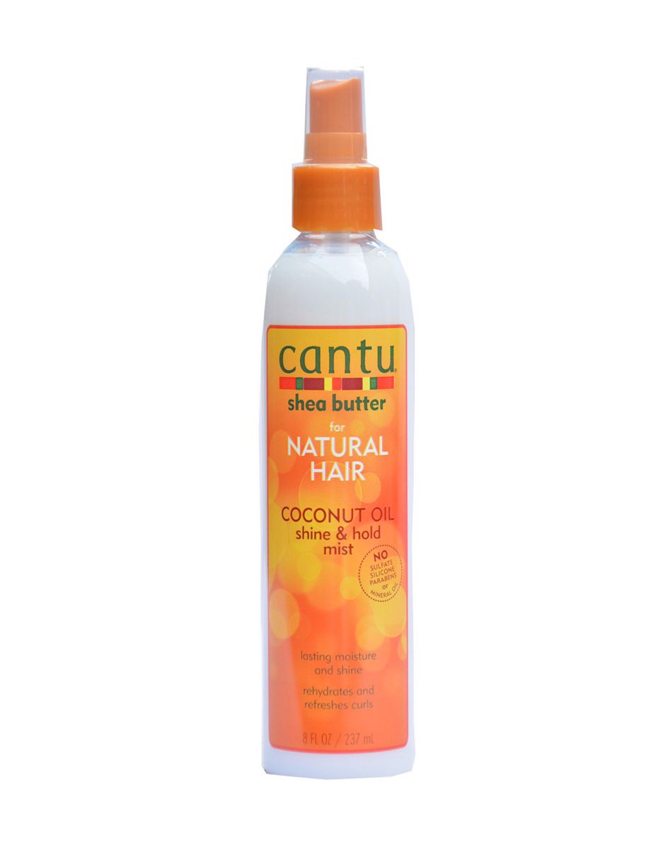 Cantu Shea Butter for Natural Hair Coconut Oil Shine & Hold Mist | Products   EN