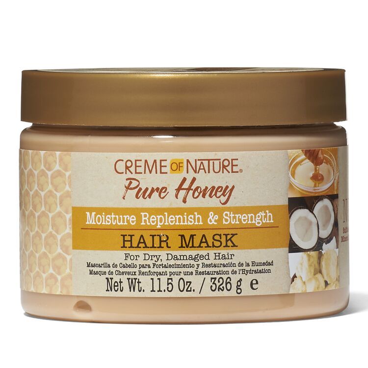 Creme of Nature Pure Honey Moisture Replenish & Strength Hair Mask |  Products  EN