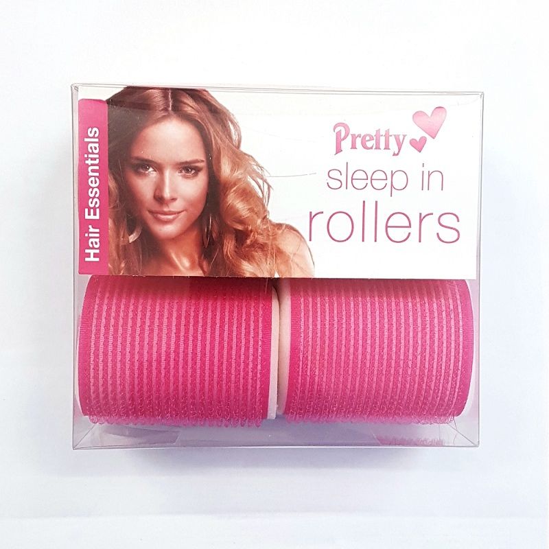 Hair Essentials Sleep In Rollers (4 x 48 mm pack contains)