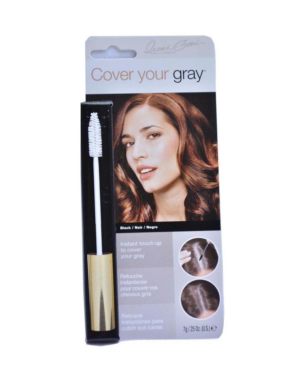 Irene Gari Cover Your Gray Brush in Colour Mascara - Jet Black