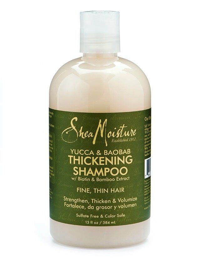 SHEA MOISTURE YUCCA & PLANTAIN THICKENING SHAMPOO | Products |   EN