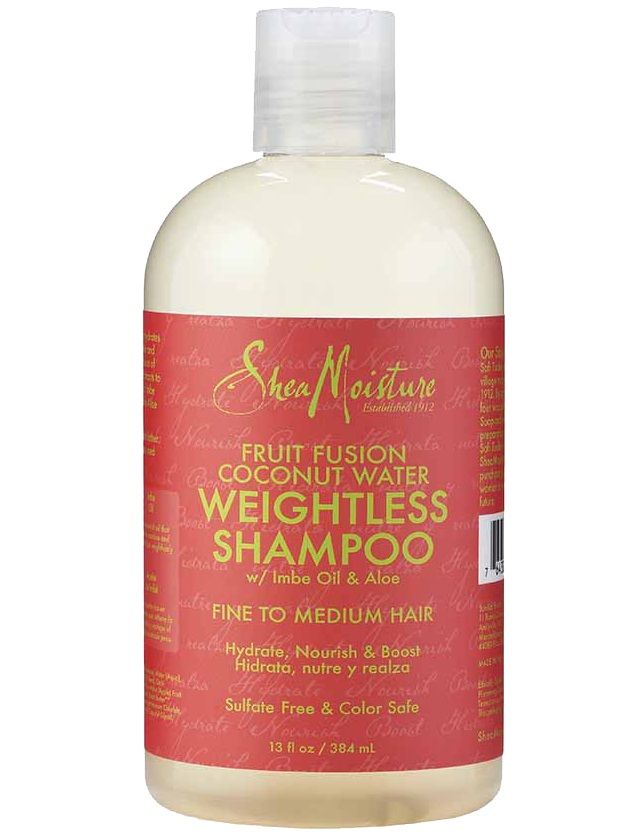 SheaMoisture Fruit Fusion Coconut Water Weightless Shampoo