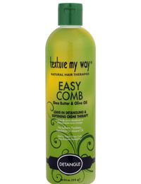 Texture My Way Easy Comb Leave-In Detangling & Softening Crème Therapy