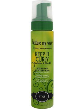 Texture My Way Keep It Curly Stretch and Set Styling Foam | Products |   EN