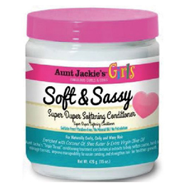 Aunt Jackie's Curls & Coils Girls Soft & Sassy Super Duper Softening Conditioner