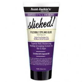 Aunt Jackie's Grapeseed Style And Shine Recipes SLICKED! Flexible Styling Glue