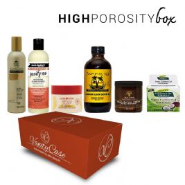 HIGH POROSITY hair care box